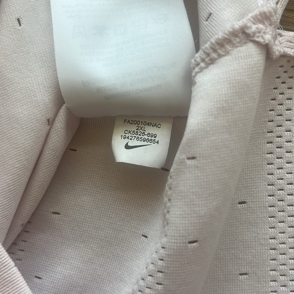 NIKE WMNS DRI FIT POLO SHIRT BLEND ACE SLEEVELESS COLLARED GOLF POLO JAQUARD XXL - Picture 11 of 13